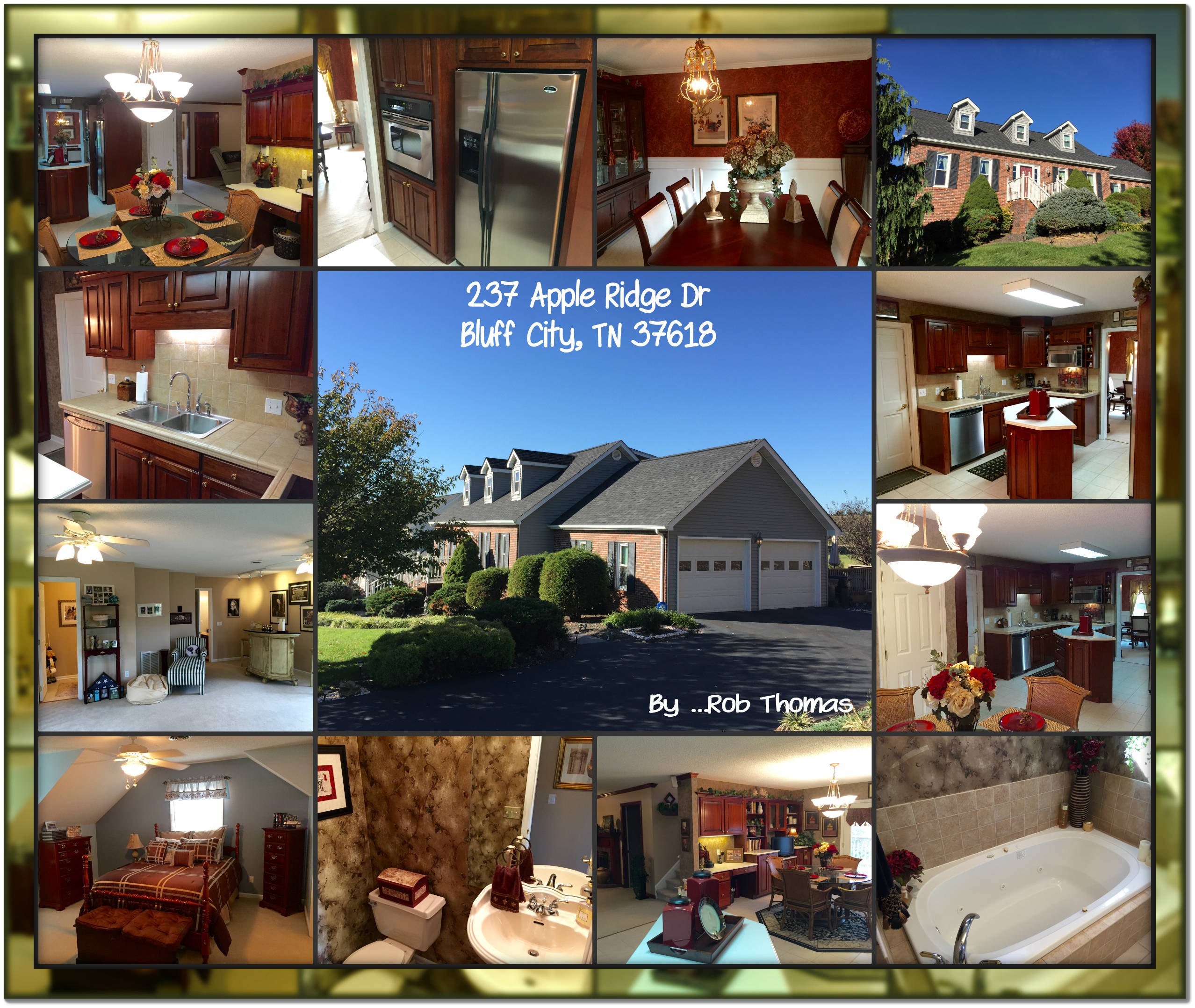 Apple Ridge Home in Bluff City TN Just Reduced For Chri